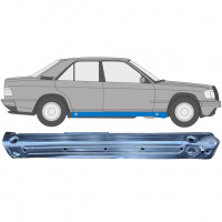 Volledige dorpel voor Mercedes 190 1982-1993 / Rechts 5188