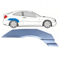 Reparatiepaneel achterste spatbord bovenste deel voor Mercedes CL203 2000-2008 / Rechts 8000