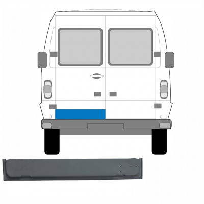 MERCEDES T1 1977-1996 INTERN REPARATIEPANEEL ACHTERDEUR EENVOUDIGE VERSIE / LINKS