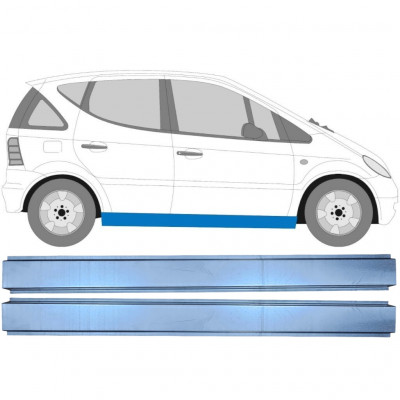 Reparatie dorpel voor Mercedes A-class 1997-2004 / Links = Rechts (symmetrisch) / Set 9529