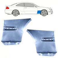 Reparatiepaneel voorspatbord voor Mercedes CLK 2002-2009 / Links + Rechts / Set 10105