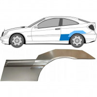 Reparatiepaneel achterspatbord voor Mercedes CL203 2000-2008 / Links / Set 10008