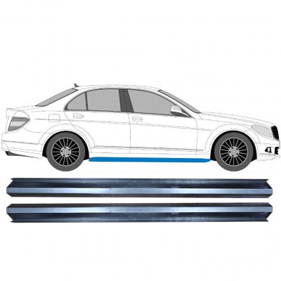 Reparatie dorpel voor Mercedes C-class 2007-2014 / Links = Rechts (symmetrisch) / Set 10394