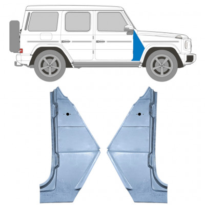 MERCEDES G CLASS 1979- VOORSPATBORD REPARATIEPANEEL / SET