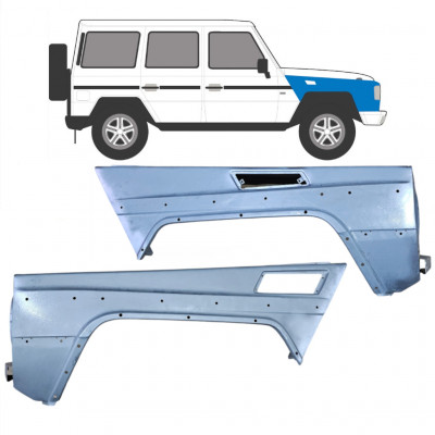 MERCEDES G CLASS W463 1992-1997 VOORZIJDE FENDER VOOR FENDER / PAAR