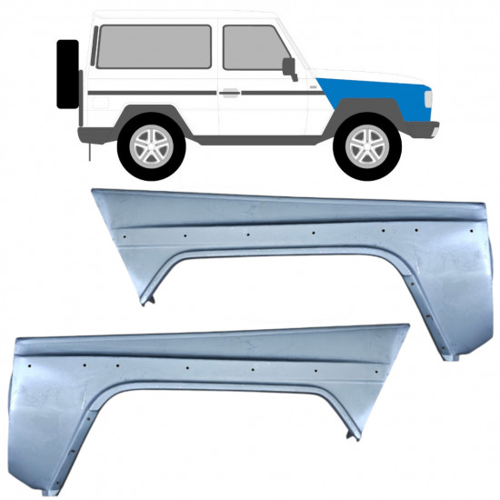 Voorste spatbord voor Mercedes G-Class 1979-1992 / Links + Rechts / Set 9182