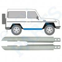 Reparatie dorpel voor Mercedes G-Class 1979- / Links + Rechts / Set 9820