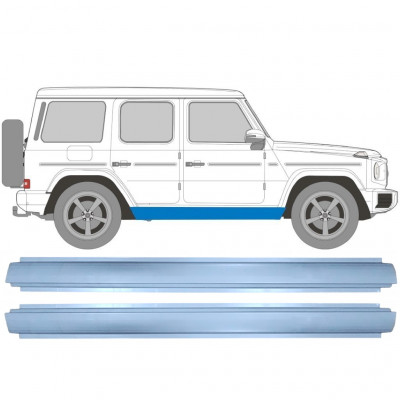 Reparatie dorpel voor Mercedes G-Class 1979- / Links = Rechts (symmetrisch) / Set 10569