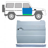 Binnen + buiten reparatiepaneel voor deur voor Mercedes G-Class 1979- / Rechts / Set 12035