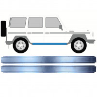 Binnenste reparatie dorpel voor Mercedes G-Class 1979- / Links = Rechts (symmetrisch) / Set 11769