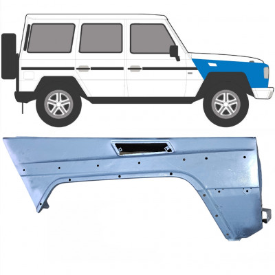 MERCEDES G CLASS W463 1992-1997 VOORZIJDE FENDER / RECHTS