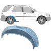 Binnenste reparatiepaneel achter wielkast