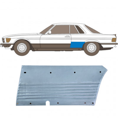 MERCEDES SL-CLASS 1971-1989 ACHTERSPATBORD REPARATIEPANEEL / LINKS