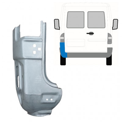 MERCEDES SPRINTER 1995-2005 ACHTER ZIJDE COLUMN LAAG / LINKS