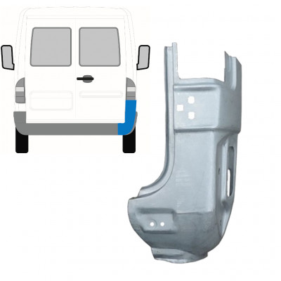 MERCEDES SPRINTER 1995-2005 ACHTER ZIJDE COLUMN LAAG / RECHTS