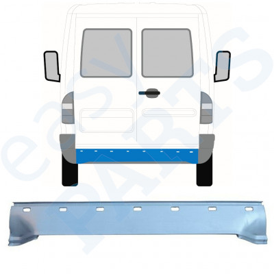 MERCEDES SPRINTER 1995-2006 ACHTER ZIJDE REPARATIE PANEEL