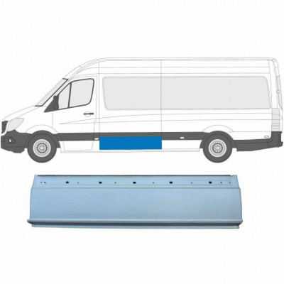 Plaatwerkdeel zijpaneel voor Mercedes Sprinter 2006- / Links 5969