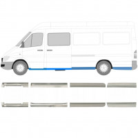 Reparatiepaneel set voor Mercedes Sprinter 1995- / LWB / Links + Rechts /  6757