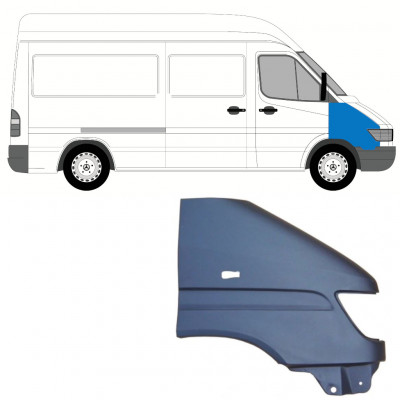 MERCEDES SPRINTER 1995-2000 VOORZIJDE FENDER / RECHTS