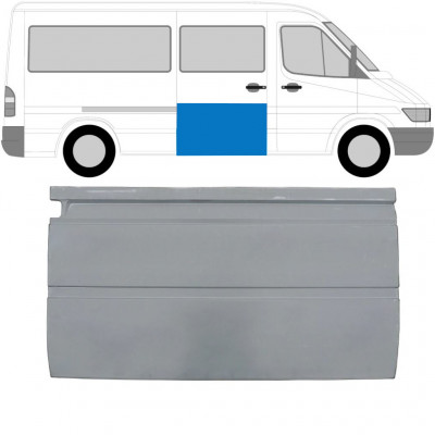 MERCEDES SPRINTER 1995-2006 SCHUIFDEUR BEKLEDING REPARATIEPANEEL / RECHTS