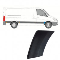 Spatbord sierlijst wielkast voor Mercedes Sprinter 2006- / Rechts 9006