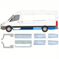 Reparatiepaneel set voor Mercedes Sprinter 2006-2018 / Links + Rechts / 10665