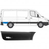 Zijlijst sierlijst achterste spatbord achter wiel voor Mercedes Sprinter 2006- / Rechts 7227