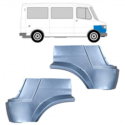 Reparatiepaneel voorspatbord voor Mercedes T1 1977-1996 / Links + Rechts / Set 9561