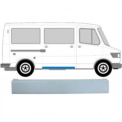 Schuifdeur dorpel reparatiepanel  voor Mercedes T1 1977-1996 / Links = Rechts (symmetrisch) 5236