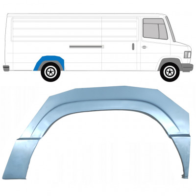 MERCEDES T2 1986-1996 WIELKAST REPARATIE PANEEL / RECHTS