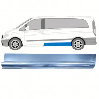 Lage reparatiepaneel zijkant voor Mercedes Vito 2003-2014 / LWB / Links 8285