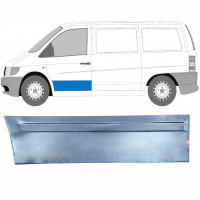 Buiten reparatiepaneel voorste deur voor Mercedes Vito 1996-2003 / Links 8274