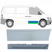 Binnen + buiten reparatiepaneel voor deur voor Mercedes Vito 1996-2003 / Rechts / Set 9789