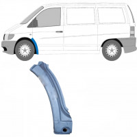 Reparatiepaneel voorste spatbord voor Mercedes Vito 1996-2003 / Links 8277