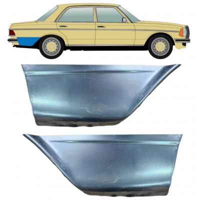 Reparatiepaneel achterspatbord voor Mercedes W123 1975-1985 / Links + Rechts / Set 11069