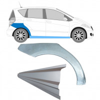 Reparatiepaneel dorpel + achterspatbord voor Mercedes A-class 2004-2012 / Rechts / Set 11314