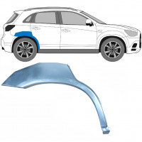 Reparatiepaneel achterspatbord voor Mitsubishi Asx 2010- / Rechts 6817