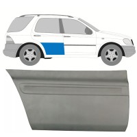 Reparatie plaatwerk achterste deuren voor Mercedes M-Class ML W163 1998-2005 / Rechts 16090