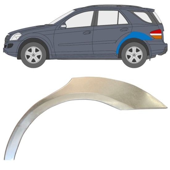 Reparatiepaneel achterspatbord voor Mercedes-Benz M-Class ML W164 2005-2011 / Links 14930