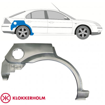 Reparatiepaneel achterspatbord voor Ford Mondeo 2000-2007 / Rechts 11034