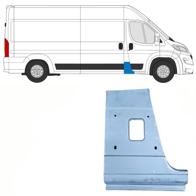 Reparatiepaneel stijl voor Opel Movano 2021-2026 / Rechts 16485