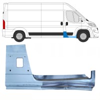 Reparatiepaneel stijl + reparatie dorpel voor Opel Movano 2021-2026 / Rechts 16471