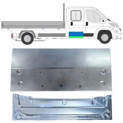 Binnen + buiten reparatiepaneel achter deur voor Opel Movano 2021-2026 / Links = Rechts (symmetrisch) / Set 16408
