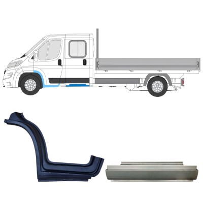 Reparatiepaneel set voor Opel Movano 2021-2026 / Links 16435