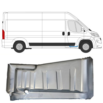 Instapplaat voor Opel Movano 2021-2026 / Rechts 16453