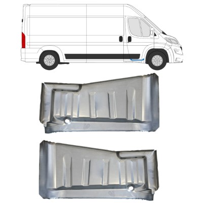 Instapplaat voor Opel Movano 2021-2026 / Links + Rechts 16455
