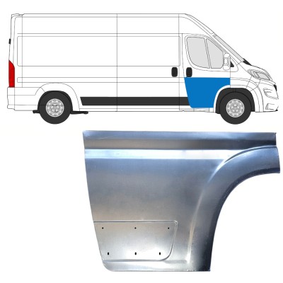 Reparatiepaneel voor deur voor Opel Movano 2021-2026 / Rechts 16482