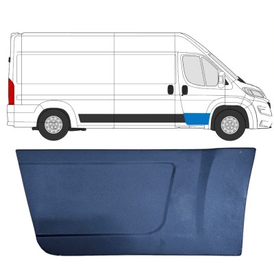 Reparatiepaneel voor deur voor Opel Movano 2021-2026 / Rechts 16447