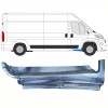 Reparatie dorpel voorste deuren