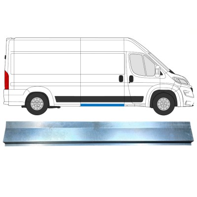 Binnenste reparatie dorpel voor Opel Movano 2021-2026 / Links = Rechts (symmetrisch) 16474